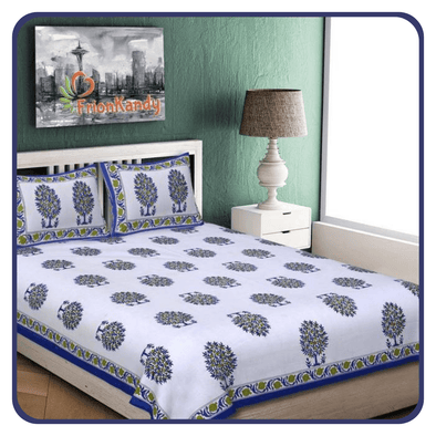 All about Jaipuri prints bedsheet - Frionkandy