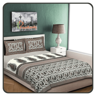 Hand block bedsheets to beautify your home