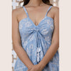 Senorita Cotton Floral Print Tiered Dress - Frionkandy