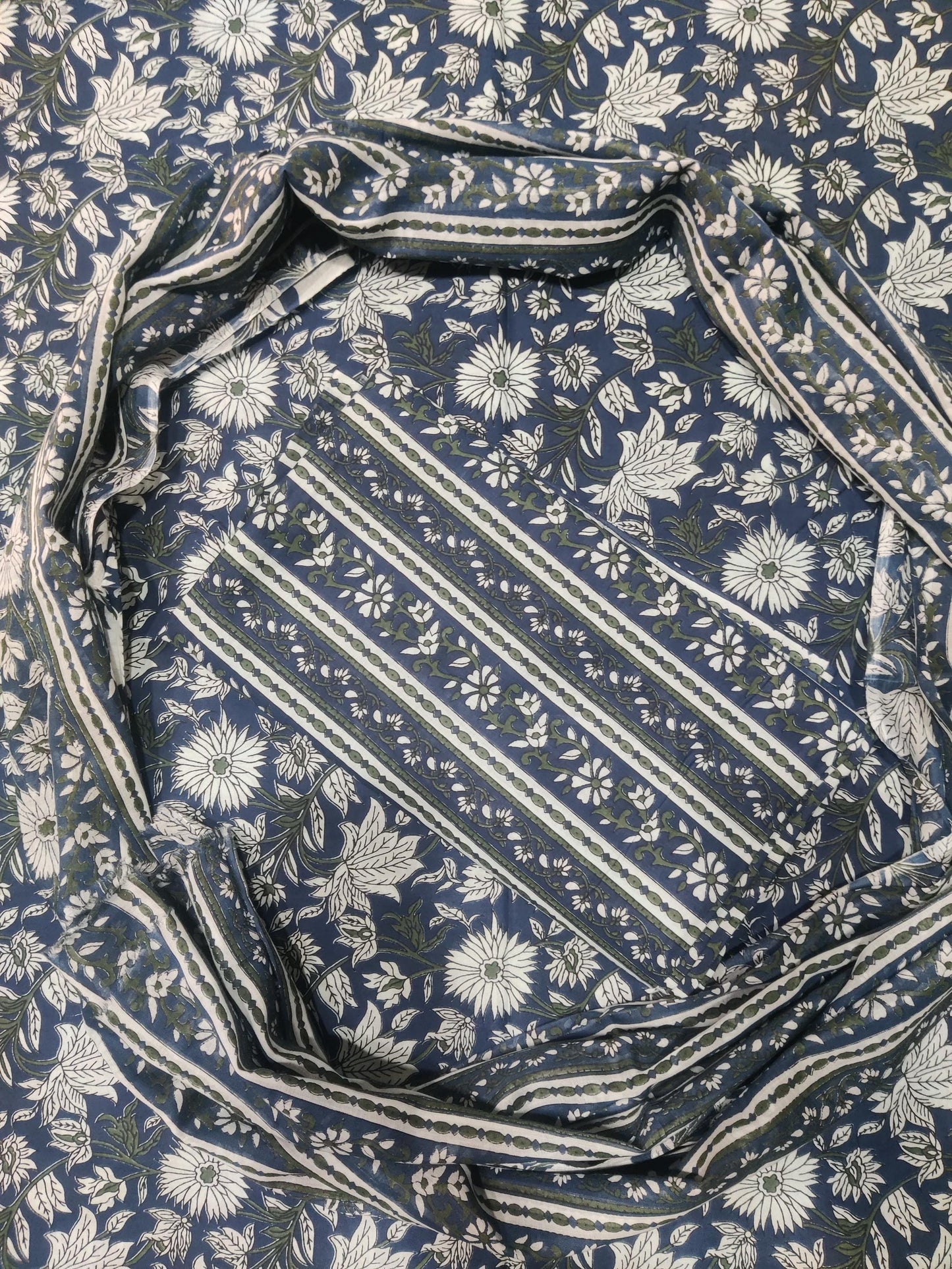 Jaipuri Printed 100% Cotton Suit Dress Material or Sewing Material For Apparels