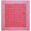 Pink Jaipuri Hand Block Print 240 TC Cotton Super King Size Double Bed Sheet with 2 Pillow Covers (ALDB1006) - Frionkandy