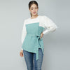 Neo Mint White Flapped Top - Frionkandy