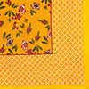 Yellow Jaipuri Print 120 TC Cotton Double Bed Sheet with 2 Pillow Covers (SHKAP1165) - FrionKandy