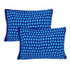 Blue Jaipuri Print 120 TC Cotton Double Bed Sheet with 2 Pillow Covers (SHKAP1170) - Frionkandy