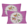 Purple Jaipuri Print 120 TC Cotton Double Bed Sheet with 2 Pillow Covers (SHKAP1175) - Frionkandy