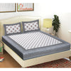 Grey Jaipuri Print 120 TC Cotton Double Bed Sheet with 2 Pillow Covers (SHKAP1227) - FrionKandy