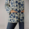 Light Blue Cotton Quilted Jacket - Frionkandy