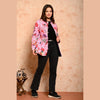Women's Cotton Floral Print Quilted Jacket - FrionKandy