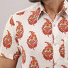Cotton Ethnic motifs Casual White Regular Shirt For Men - Frionkandy