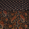 Black Paisley Print 240 TC Cotton Double Bed Dohar (SHKR1016) - Frionkandy