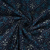 Navy Floral Print 240 TC Cotton Double Bed Dohar (SHKR1017) - Frionkandy