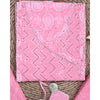 Traditional Screen Print Cotton Unstitched Suit With Cotton Dupatta (Pink-SHKS1093) - Frionkandy