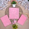 Traditional Screen Print Cotton Unstitched Suit With Cotton Dupatta (Pink-SHKS1093) - Frionkandy