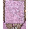 Traditional Screen Print Cotton Unstitched Suit With Cotton Dupatta Purple-SHKS1096