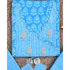 Traditional Screen Print Cotton Unstitched Suit With Cotton Dupatta Sky Blue-SHKS1099