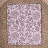 Floral Print Pure Cotton Purple Unstitched Suit With Cotton Dupatta (SHKS1110) - Frionkandy