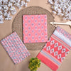 Floral Print Pure Cotton Pink Unstitched Suit With Cotton Dupatta- SHKS1125