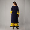 Rayon Embellished, Solid Black Kurta With Palazzo Set - Frionkandy