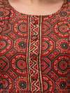 Women Floral Printed Maternity Cotton Maxi Dress - SHKUP1297 - Frionkandy