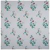 Sea Green Majestic Floral Print 240 TC Cotton Double Bed Sheet With 2 Pillow Covers (SHKV1028) - Frionkandy